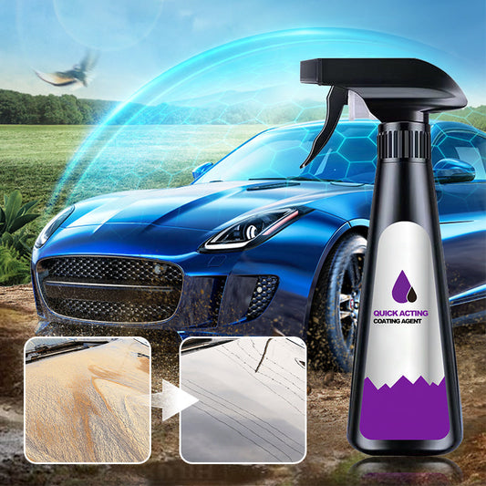 Schnelles Autopflege-Spray mit Langzeitschutz