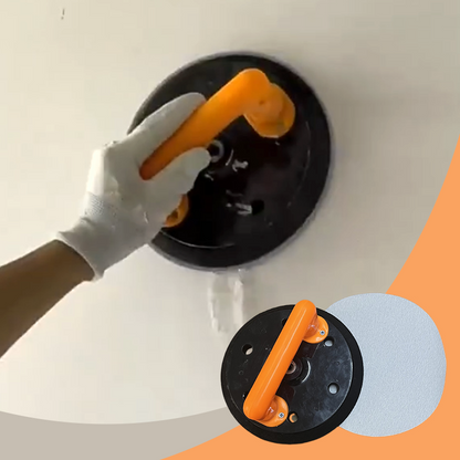 🔥Staubfreie Schleifscheibe mit Ergonomischem Griff – Für Präzises und Sauberes Arbeiten!