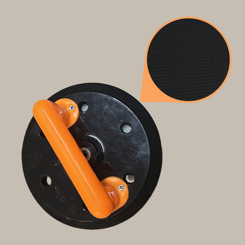 🔥Staubfreie Schleifscheibe mit Ergonomischem Griff – Für Präzises und Sauberes Arbeiten!
