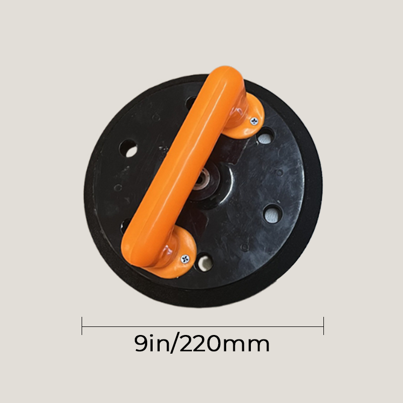 🔥Staubfreie Schleifscheibe mit Ergonomischem Griff – Für Präzises und Sauberes Arbeiten!
