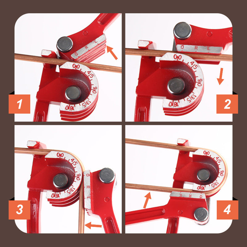 Manual 3-in-1 180° Rohrbieger