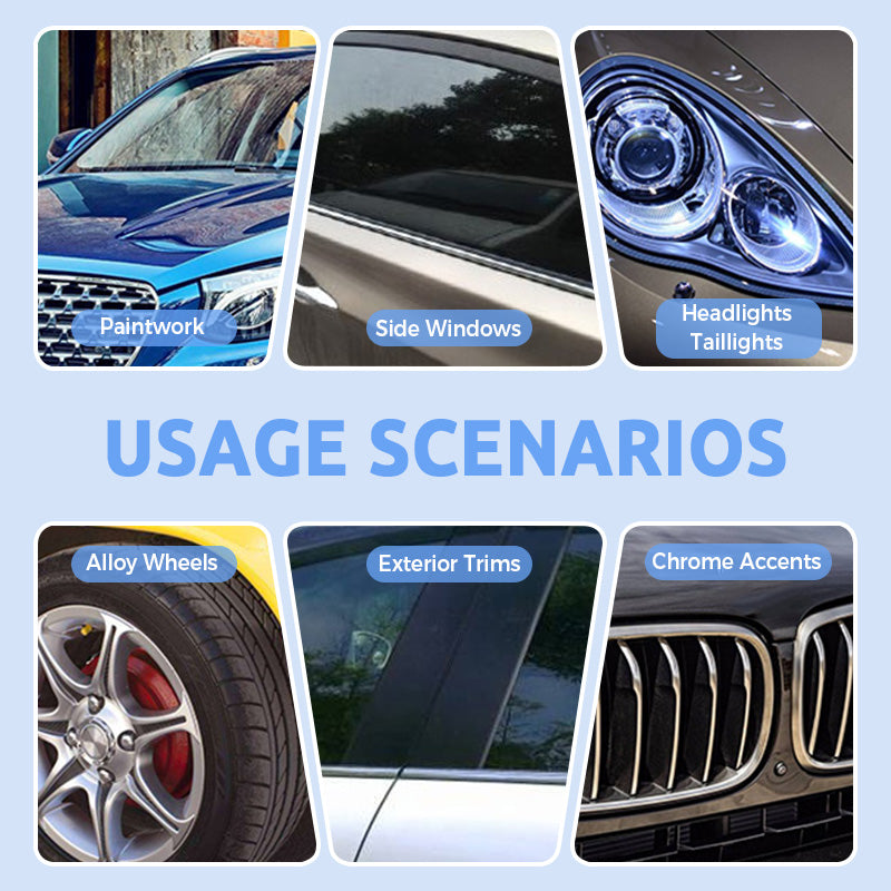 🚔 Auto-Versiegelungs-Set inkl. Spray & Mikrofasertuch – Für tiefen Glanz & Schutz