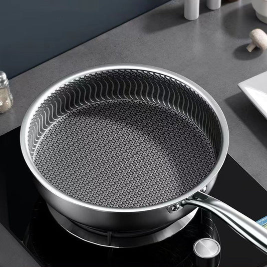 🍳 Premium-Bratpfanne mit Glasdeckel - Mehrere Größen, induktionsgeeignet, spülmaschinenfest
