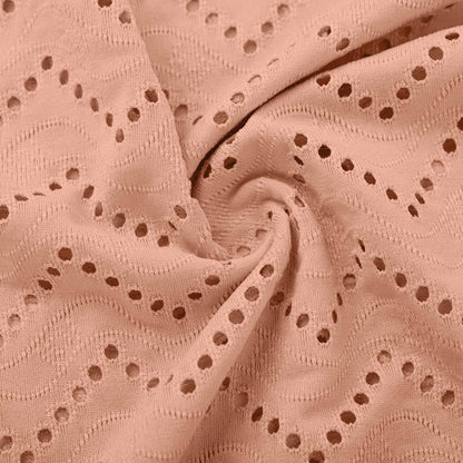 Kurzärmeliges Kleid mit Knopfleiste für Damen