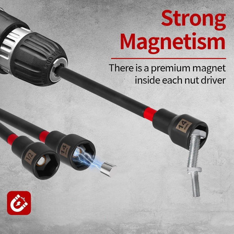 16-teiliges Magnetisches Muttertreiber-Set