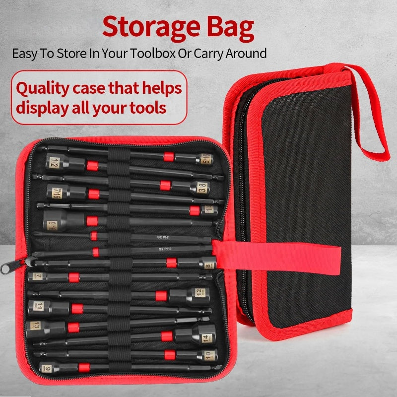 16-teiliges Magnetisches Muttertreiber-Set