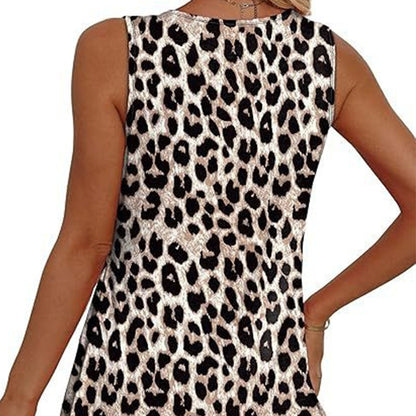 Elegantes ärmelloses V-Ausschnitt-Top für Damen