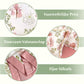 🌸 Kühlendes & atmungsaktives Bettwäsche-Set mit Blumenmuster (4-teilig)
