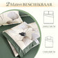 🌸 Kühlendes & atmungsaktives Bettwäsche-Set mit Blumenmuster (4-teilig)