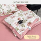 🌸 Kühlendes & atmungsaktives Bettwäsche-Set mit Blumenmuster (4-teilig)
