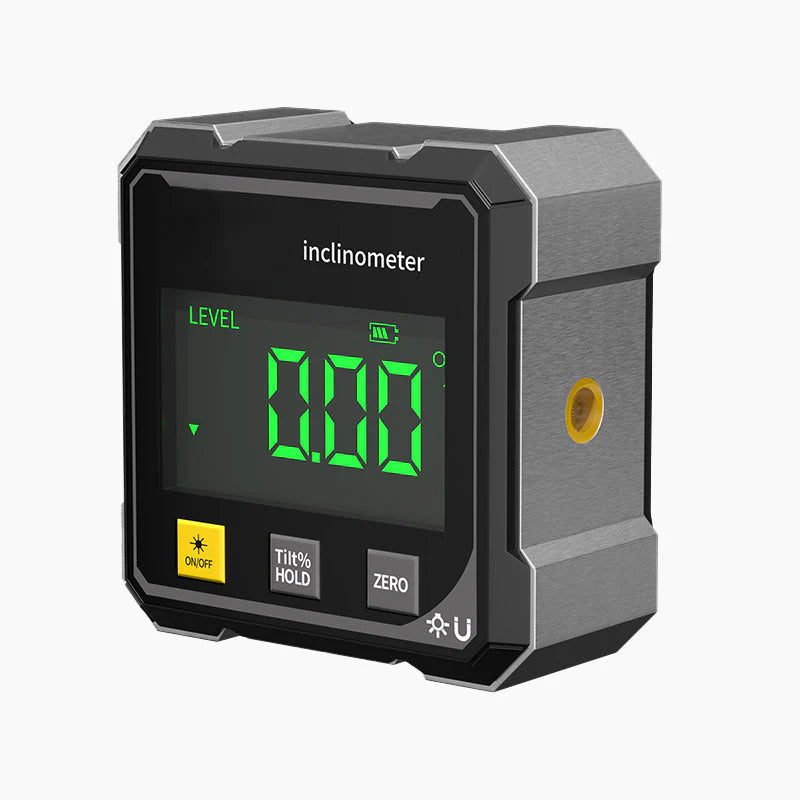 4-seitiger digitaler Winkelmesser mit Laser und Magnetfunktion