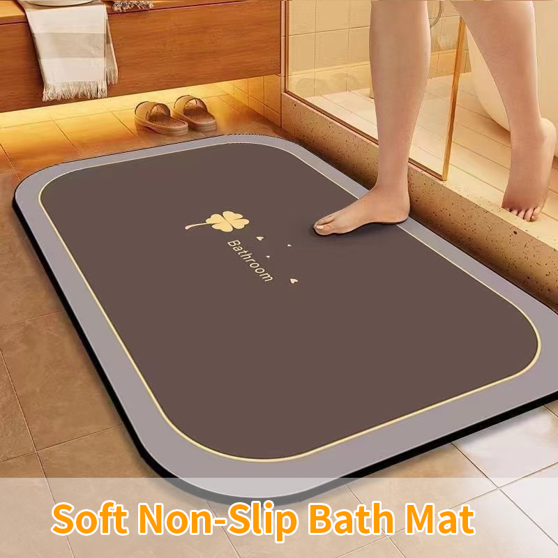 🛁 Spare 50 %! 🚿 Weiche rutschfeste Badematte – Gepolsterter & schnelltrocknender Komfort ✨