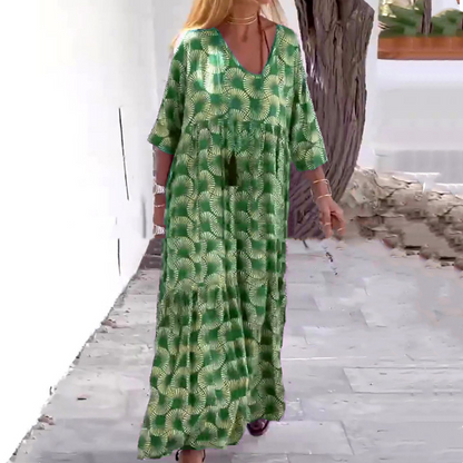 💃Plus Size Casual Flowy Klänning för kvinnor