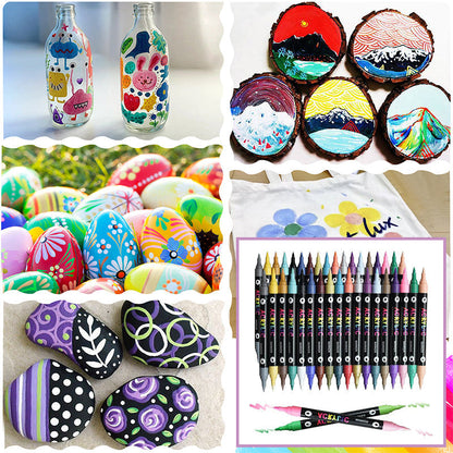 🌈Dual Tip Acrylstift Marker