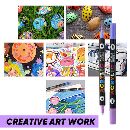 🌈Dual Tip Acrylstift Marker