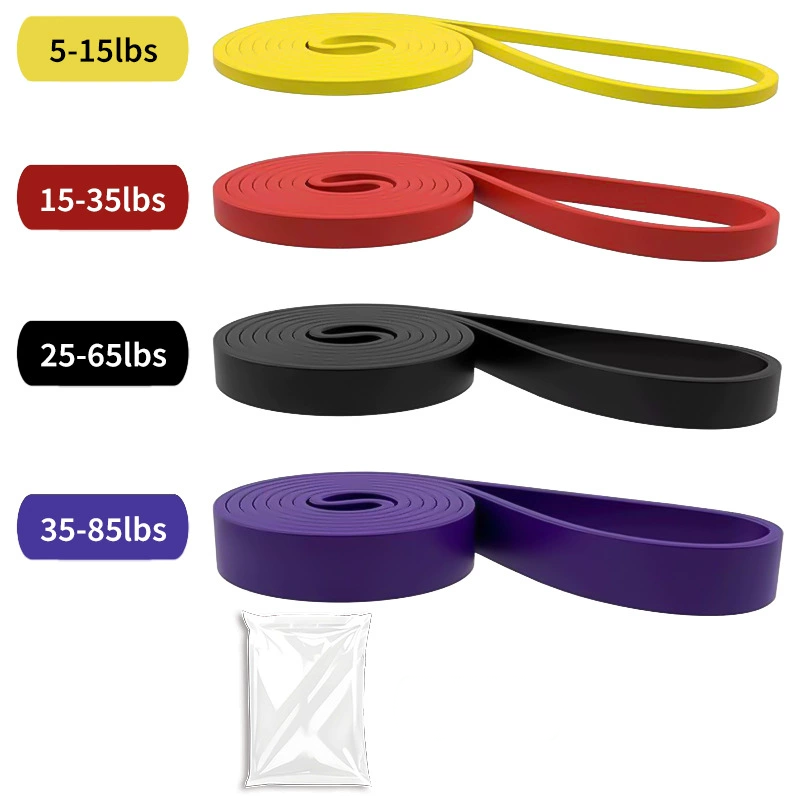 🏋️‍♂️ 50 % RABATT!💪🔥 5-teiliges Fitnessband-Set – 5 Stufen, Anker, Griffe – ideal für Kraft, Yoga & Pilates! 🧘