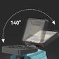 LED-Flutlicht mit USB/Type-C-Ladung
