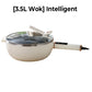 🍳🫕50% Rabatt Frühherbst Angebot! Elektrischer Antihaft-Wok mit Glasdeckel| Schnelles Kochen & Einfache Reinigung