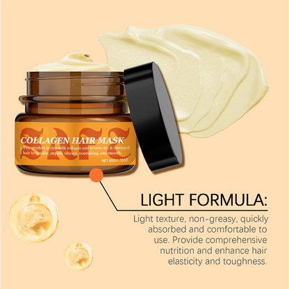 ⏳Begrenzte Zeit 50% Rabatt⏰💖Kollagen-Haarmaske für trockenes und strapaziertes Haar