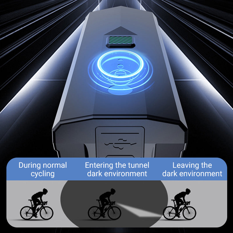 Wiederaufladbares superhelles wasserdichtes Fahrradlicht