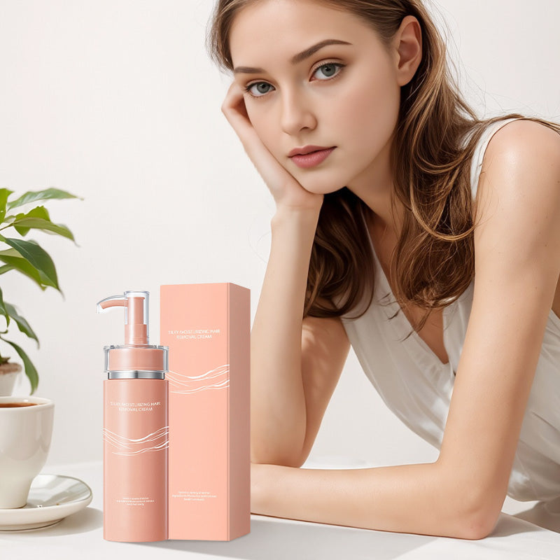 Sanfte Enthaarungscreme für Achseln, Beine und Arme