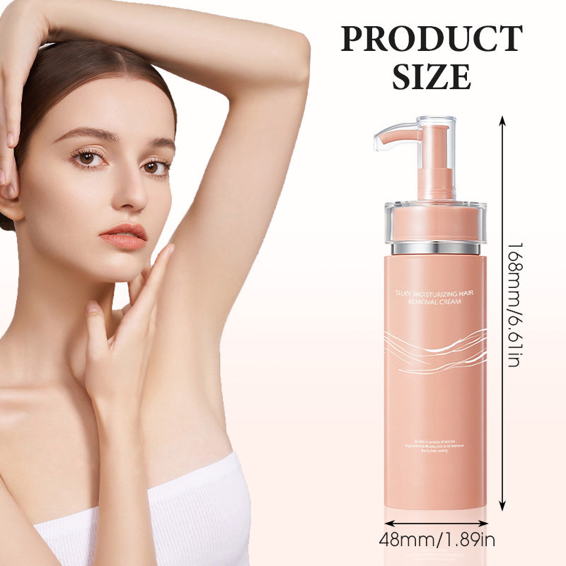 Sanfte Enthaarungscreme für Achseln, Beine und Arme