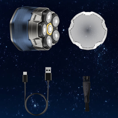 💧✂️💈Wasserdichter 6-fach Rasierer für den Kopf 💧✂️💈