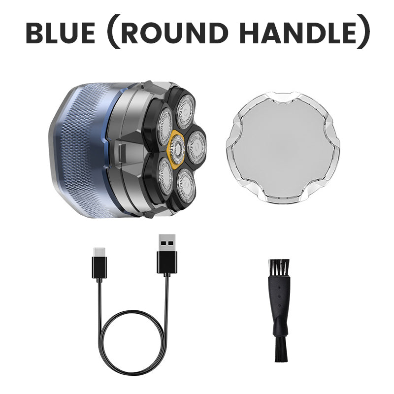 💧✂️💈Wasserdichter 6-fach Rasierer für den Kopf 💧✂️💈