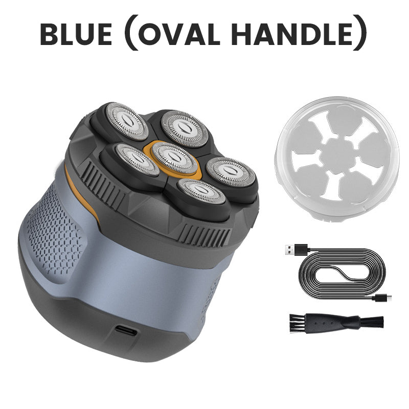 💧✂️💈Wasserdichter 6-fach Rasierer für den Kopf 💧✂️💈