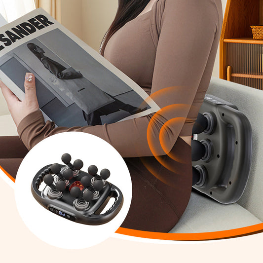✈️Kostenloser Versand🔥Multifunktionale, automatische Massagepistole mit 12 Köpfen