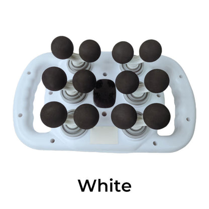 🔥Multifunktionale, automatische Massagepistole mit 12 Köpfen