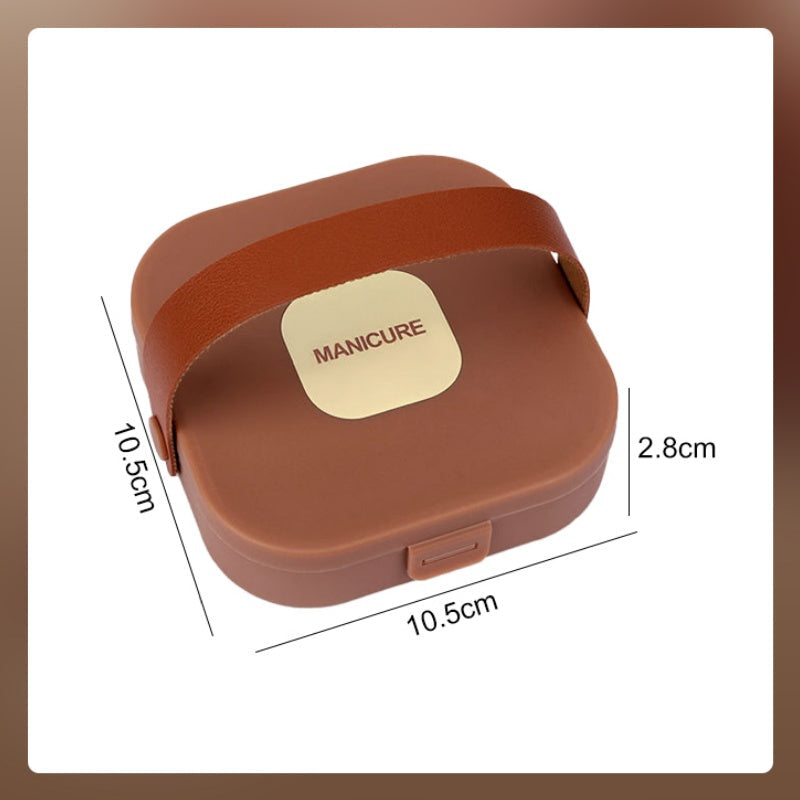 ⏳Zeitlich begrenzt 50 % Rabatt💥Tragbares 7-teiliges Nagelknipser-Maniküre-Set