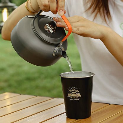 Aluminium-Kochgeschirr-Set für Outdoor & Camping