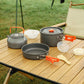 Aluminium-Kochgeschirr-Set für Outdoor & Camping