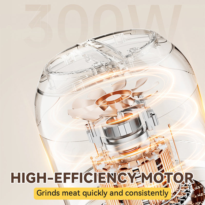 ✨HEISSER VERKAUF – 50% RABATT ✨ Elektrischer Fleischwolf mit großem Fassungsvermögen