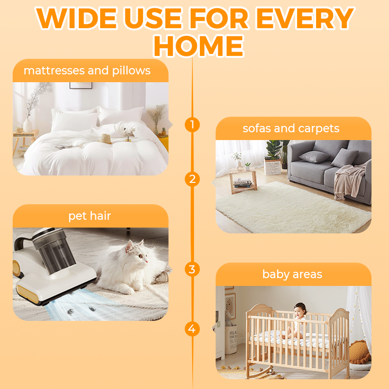 🔥 49 % RABATT! 🛏️✨ Leistungsstarker Matratzensauger – Tiefenreinigung und effektiv 🌀💨