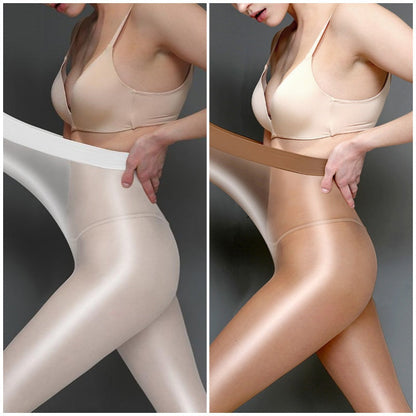 ✨Glänzende transparente Strumpfhosen für Damen – Heißer Verkauf 50 % Rabatt🔥
