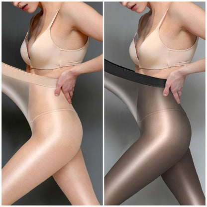✨Glänzende transparente Strumpfhosen für Damen – Heißer Verkauf 50 % Rabatt🔥
