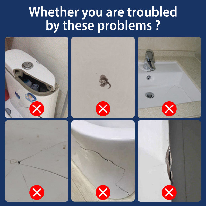 💧 Vielseitiger wasserfester & korrosionsschützender Reparaturkleber 🔥 (Ideal für Fliesen, Wände & Küchenarbeitsplatten – spart Zeit & Kosten!)