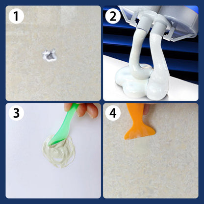 💧 Vielseitiger wasserfester & korrosionsschützender Reparaturkleber 🔥 (Ideal für Fliesen, Wände & Küchenarbeitsplatten – spart Zeit & Kosten!)