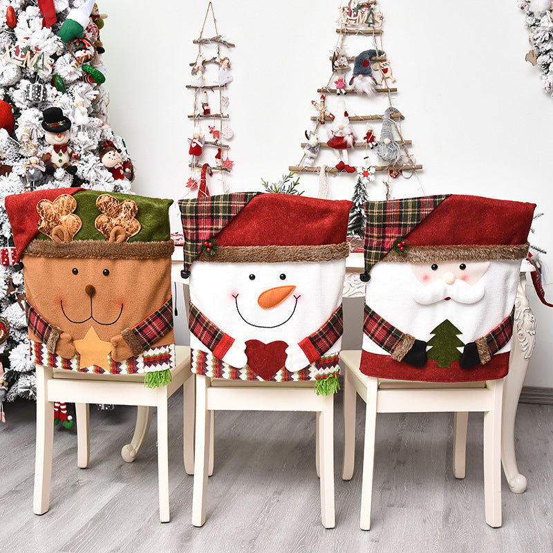 🎄Weihnachtsverkauf 50% Rabatt🎄 Niedliche Weihnachtsstuhlbezüge