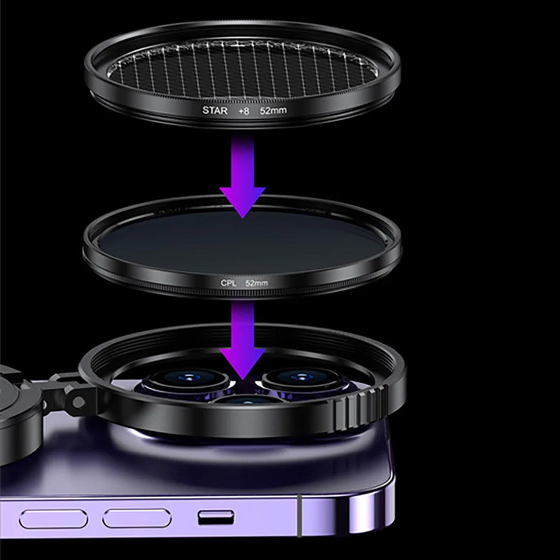 🔥Heißer Verkauf🔥2-in-1 Magnetischer CPL- und Sternfilter für Objektive