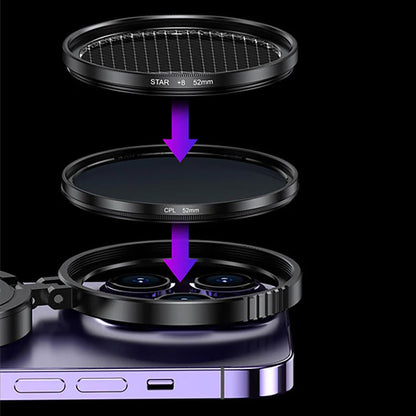 🔥Heißer Verkauf🔥2-in-1 Magnetischer CPL- und Sternfilter für Objektive