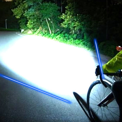 🔦🚲Wasserdichtes, wiederaufladbares LED-Fahrradlicht mit Clip✨
