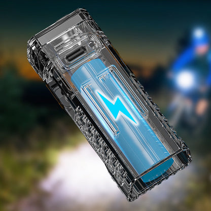 🔦🚲Wasserdichtes, wiederaufladbares LED-Fahrradlicht mit Clip✨