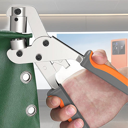 Robuste Handlochzange mit Ösen