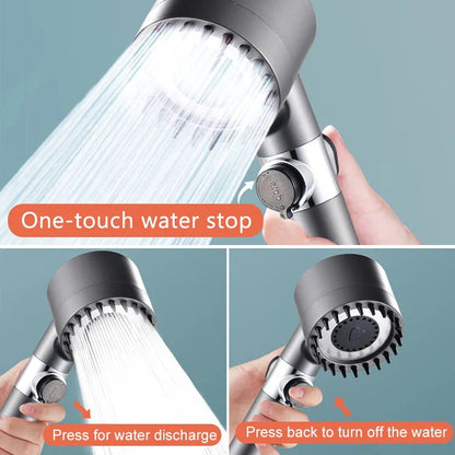 🚿 50% RABATT BEGRENZTE STÜCKZAHL! ✨ Luxus-Duschkopf für Hautpflege & Massage - 3 Spray-Modi mit Wassersparender Technologie für Verjüngendes Duscherlebnis 💎🌊