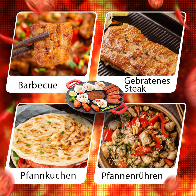 🎉 2026 Familienessen voller Wärme & Freude! 🔥Elektrische rauchfreie Grillpfanne mit Antihaftbeschichtung✈️Kostenloser Versand