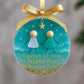 ⏳Freundschafts-Weihnachtsornament aus Seeglas🌊✨Von der Natur geformt und von Hand gefertigt💝