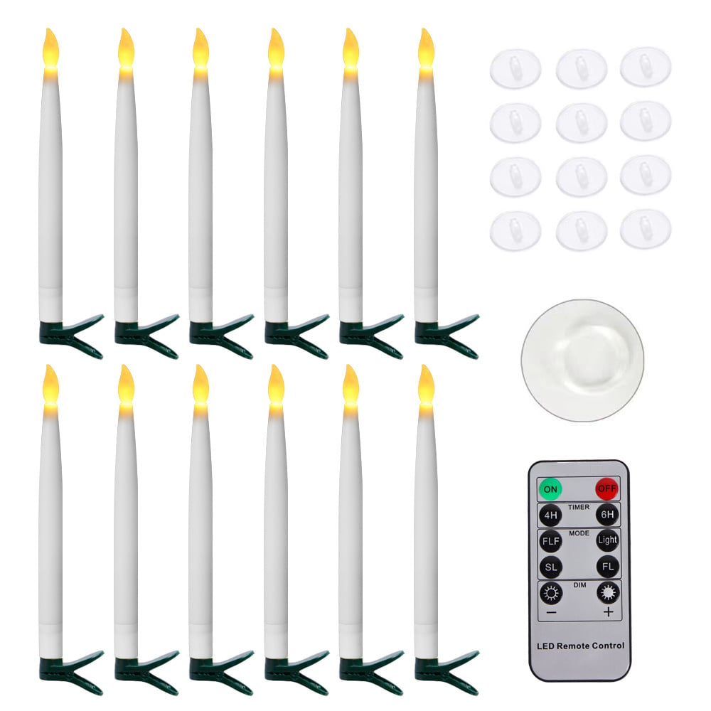 😮Halloween-Deko – schwebende Kerzen mit Zauberstab🔥